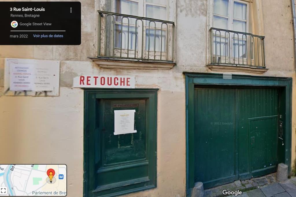 Apartamento T2 4P Centre Historique-Parking Rennes Exterior foto